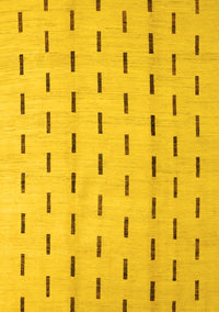 Solid Yellow Modern Rug, abs5261yw