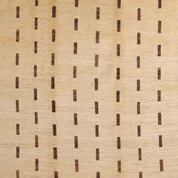 Square Abstract Yellow Solid Rug, abs5261