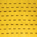 Square Solid Yellow Modern Rug, abs5261yw