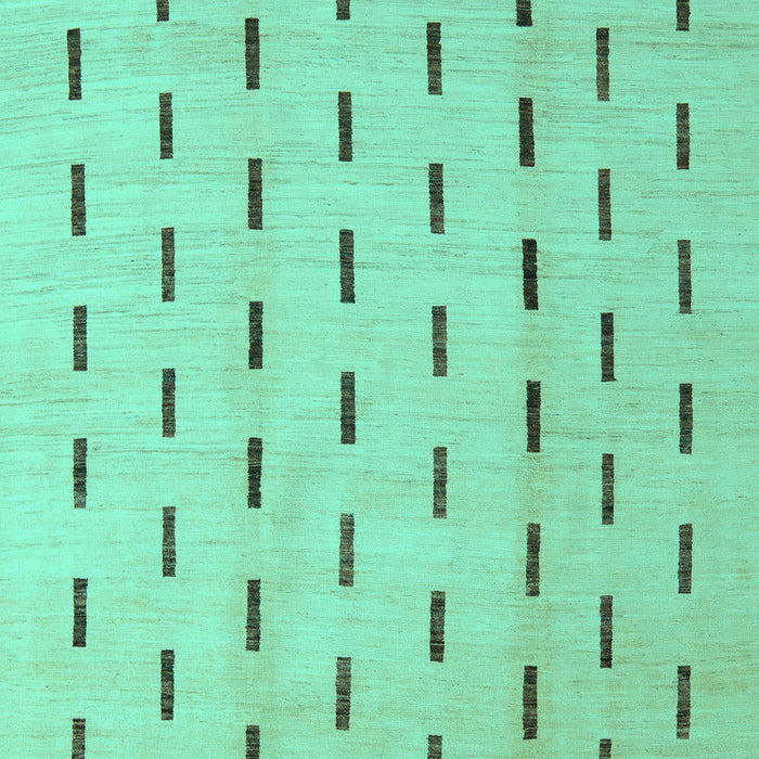 Solid Turquoise Modern Rug, abs5261turq