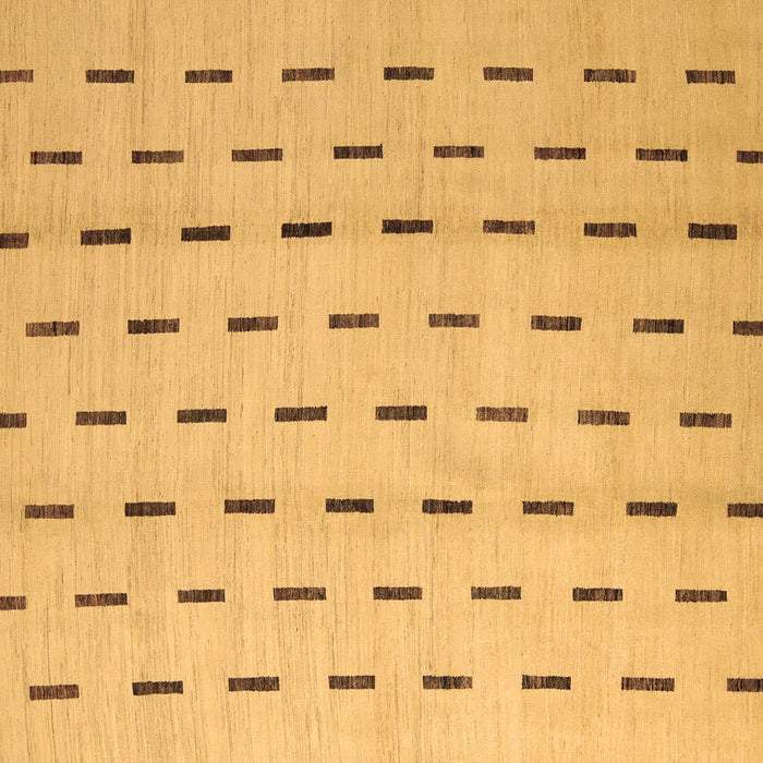 Square Solid Brown Modern Rug, abs5261brn
