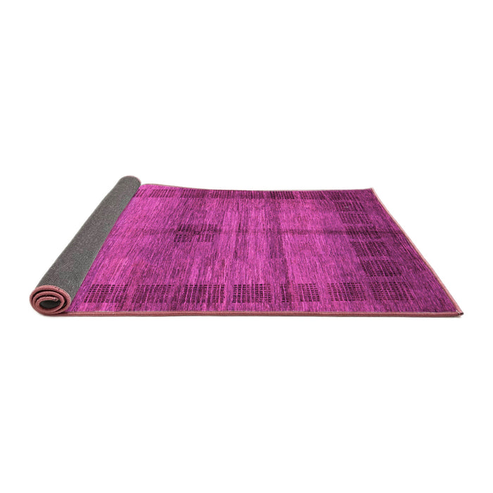 Sideview of Abstract Pink Modern Rug, abs5262pnk