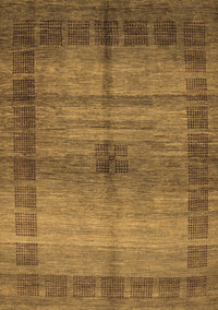 Abstract Brown Modern Rug, abs5262brn