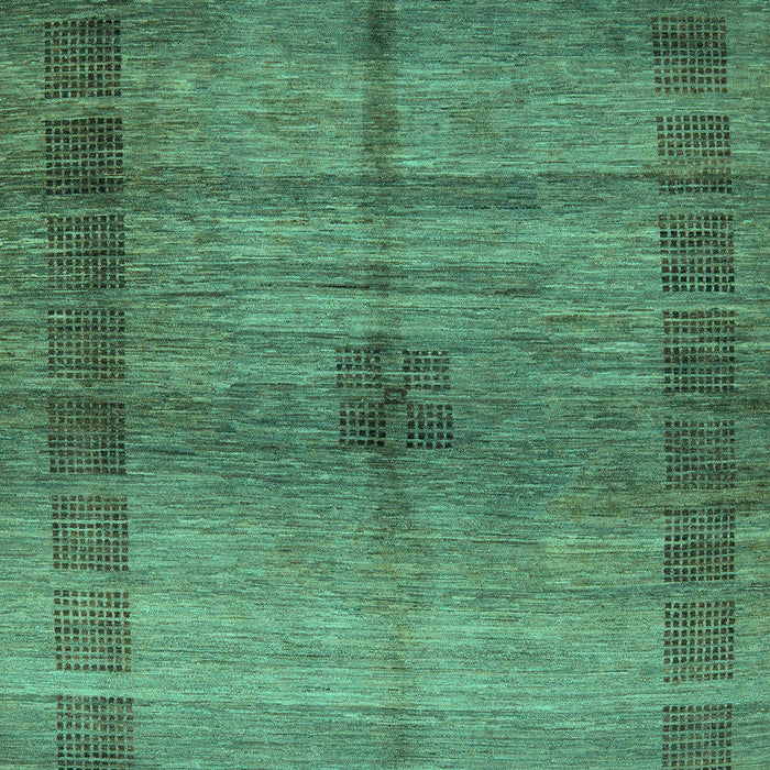 Abstract Turquoise Modern Rug, abs5262turq