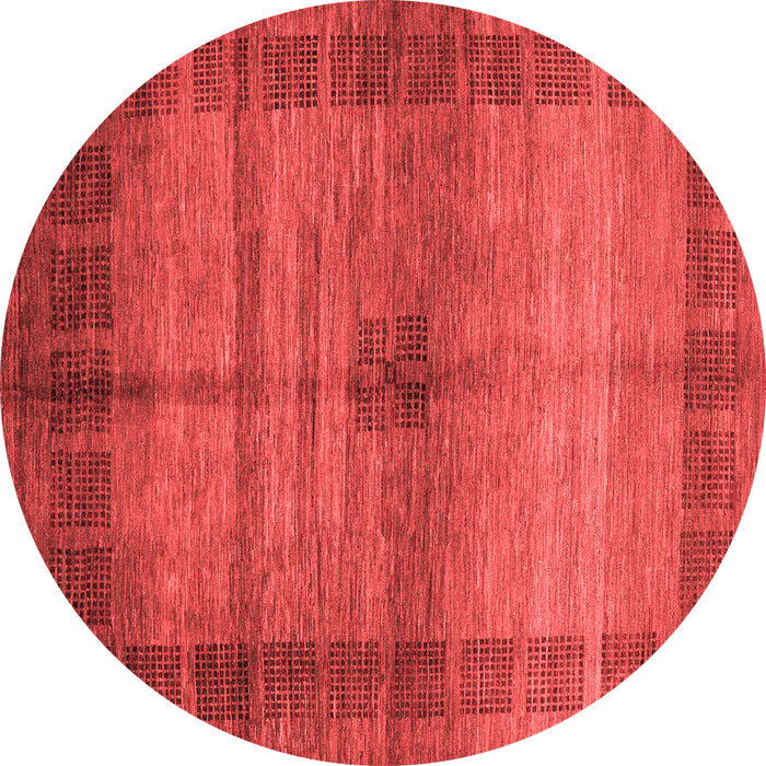 Abstract Red Modern Rug, abs5262red