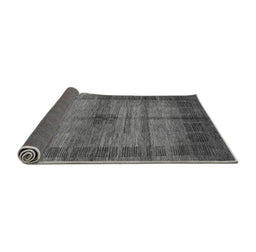 Sideview of Abstract Gray Modern Rug, abs5262gry