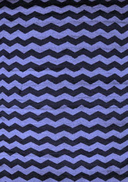 Abstract Blue Modern Rug, abs5263blu