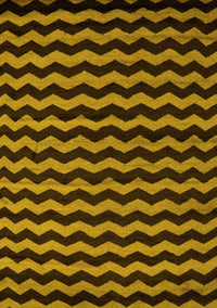 Abstract Yellow Modern Rug, abs5263yw