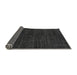 Sideview of Abstract Gray Modern Rug, abs5264gry