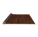 Sideview of Abstract Brown Modern Rug, abs5264brn