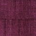 Square Machine Washable Abstract Purple Modern Area Rugs, wshabs5264pur