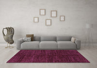 Machine Washable Abstract Purple Modern Rug, wshabs5264pur