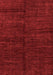 Abstract Red Modern Area Rugs