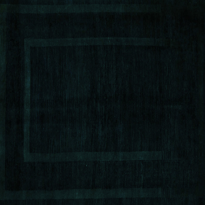 Square Abstract Turquoise Modern Rug, abs5265turq