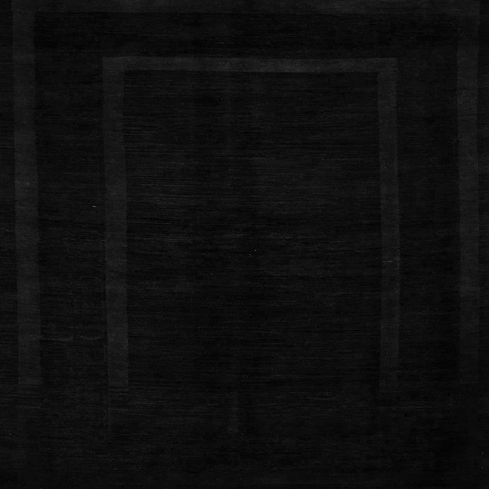 Square Abstract Gray Modern Rug, abs5265gry