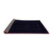 Sideview of Abstract Purple Modern Rug, abs5265pur