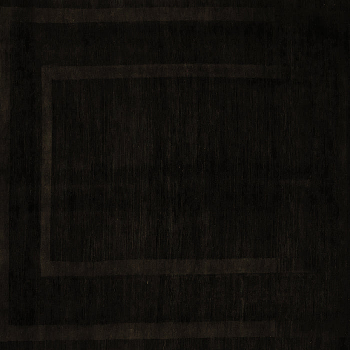 Square Abstract Brown Modern Rug, abs5265brn