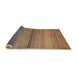 Sideview of Abstract Sangria Brown Modern Rug, abs5266