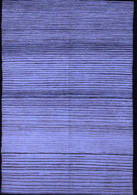 Abstract Blue Modern Rug, abs5266blu