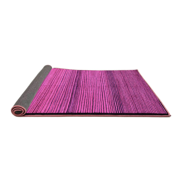 Sideview of Abstract Pink Modern Rug, abs5266pnk
