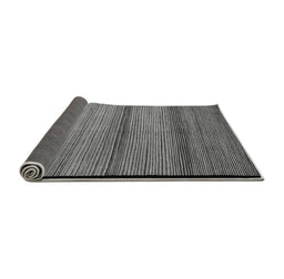 Sideview of Abstract Gray Modern Rug, abs5266gry