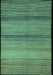 Abstract Turquoise Modern Rug, abs5266turq