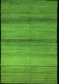 Abstract Green Modern Rug, abs5266grn