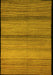 Abstract Yellow Modern Rug, abs5266yw