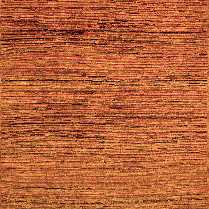 Abstract Orange Modern Rug, abs5267org