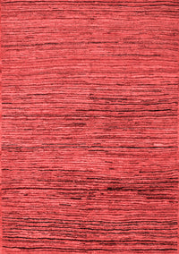 Abstract Red Modern Rug, abs5267red