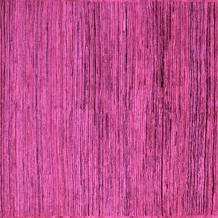 Square Abstract Pink Modern Rug, abs5267pnk