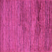 Square Abstract Pink Modern Rug, abs5267pnk