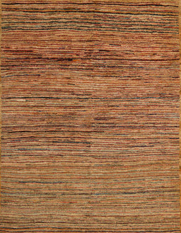 Machine Washable Abstract Orange Rug, wshabs5267