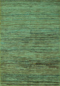 Abstract Turquoise Modern Rug, abs5267turq