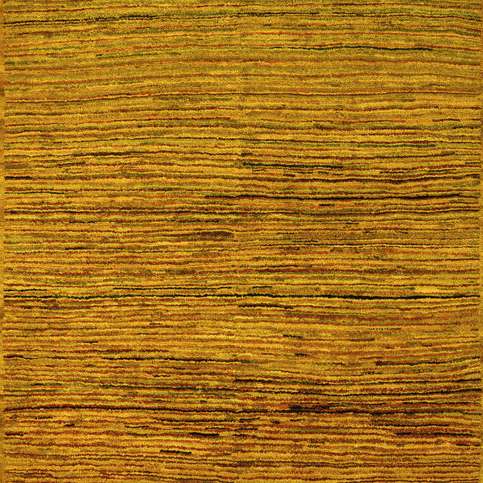Abstract Yellow Modern Rug, abs5267yw