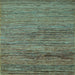 Square Abstract Light Blue Modern Rug, abs5267lblu