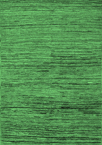 Abstract Emerald Green Modern Rug, abs5267emgrn