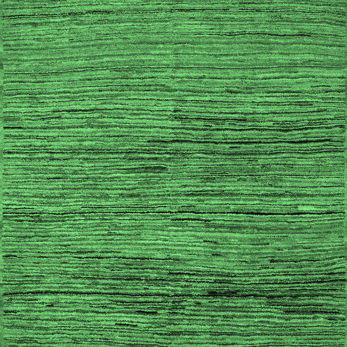 Abstract Emerald Green Modern Rug, abs5267emgrn