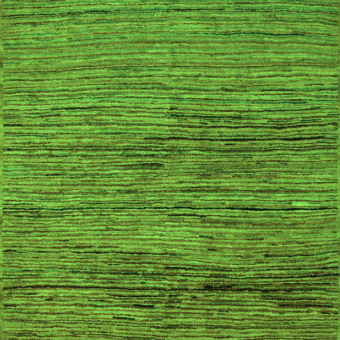 Abstract Green Modern Rug, abs5267grn