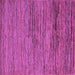 Square Abstract Purple Modern Rug, abs5267pur