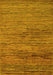 Machine Washable Abstract Yellow Modern Rug, wshabs5267yw