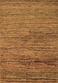 Abstract Brown Modern Rug, abs5267brn