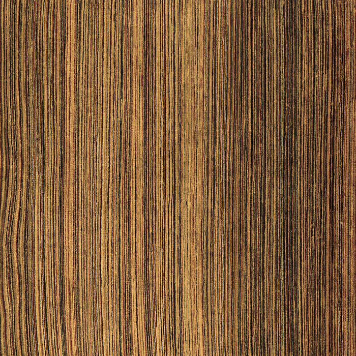 Square Machine Washable Abstract Brown Modern Rug, wshabs5268brn
