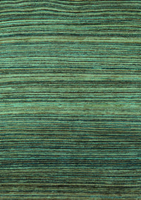 Abstract Turquoise Modern Rug, abs5268turq