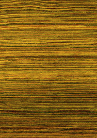 Abstract Yellow Modern Rug, abs5268yw