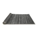 Sideview of Abstract Gray Modern Rug, abs5268gry