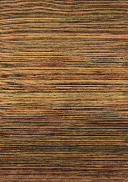 Abstract Brown Modern Rug, abs5268brn