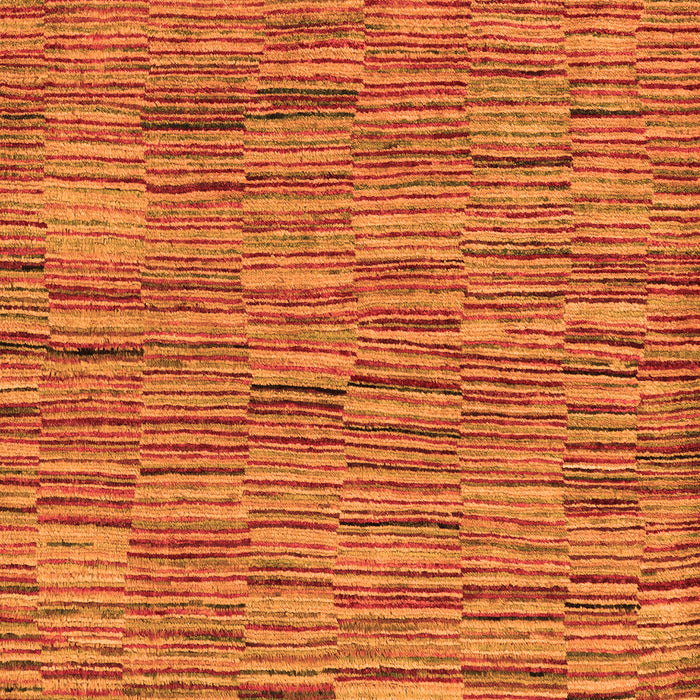 Machine Washable Abstract Orange Modern Area Rugs, wshabs5269org