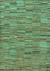 Abstract Turquoise Modern Rug, abs5269turq