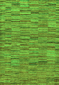 Abstract Green Modern Rug, abs5269grn